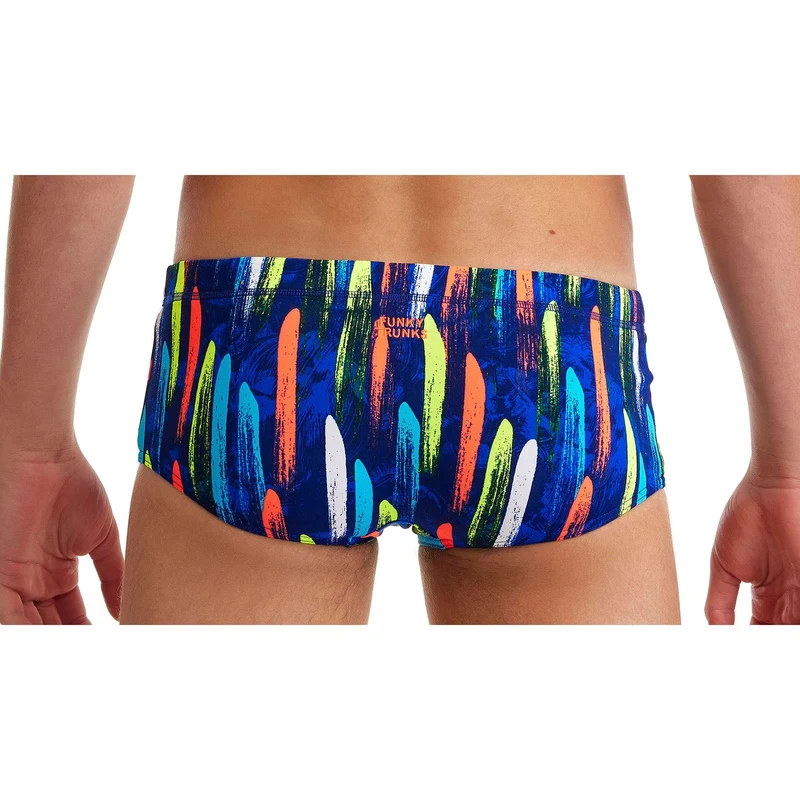 Funky Trunks Boys Sidewinder Trunk Fire Cracker
