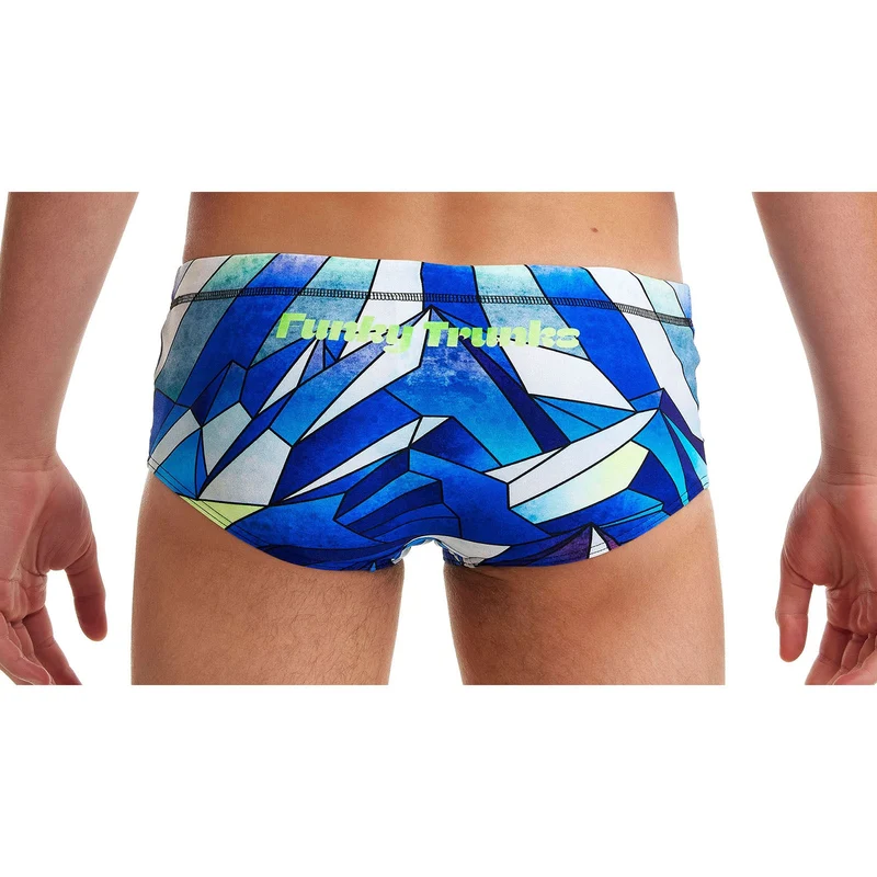 Funky Trunks Boys Sidewinder Trunk Blue Ascent