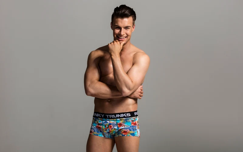 Funky Trunks Boys Underwear Postcard Paradise