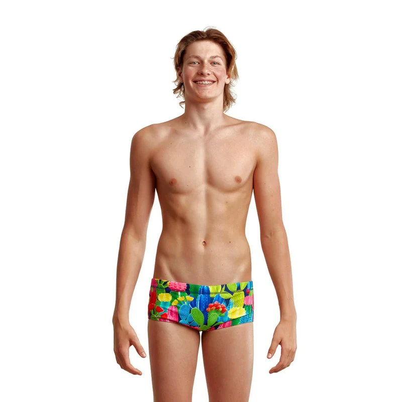 Funky Trunks Boys Sidewinder Trunk Cacti High