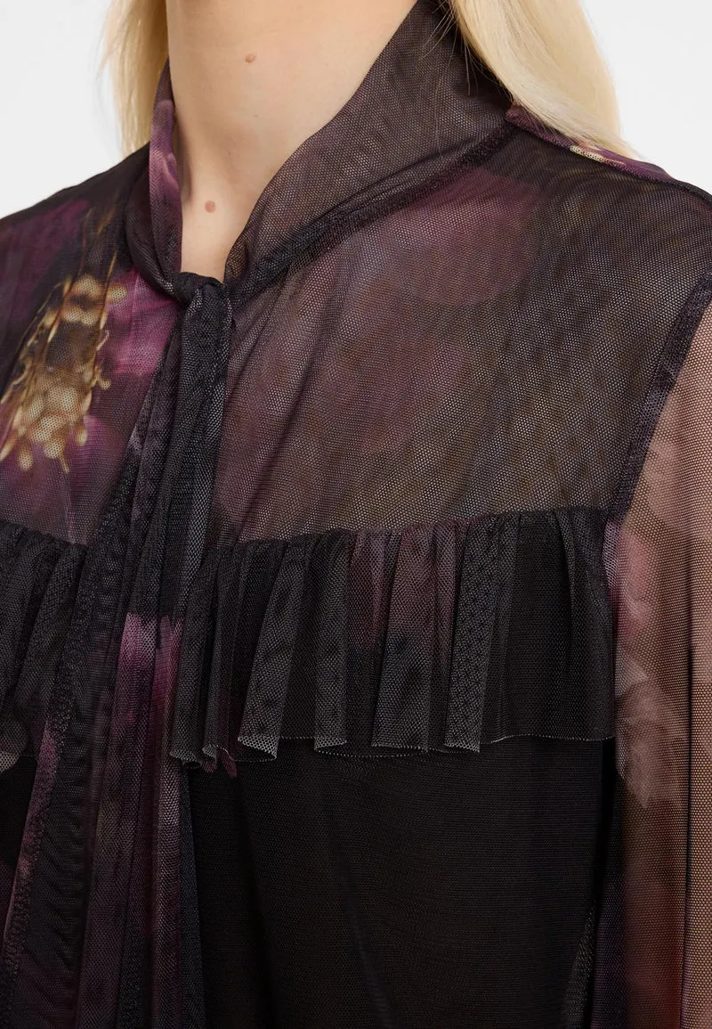 Krawattenbluse Azina