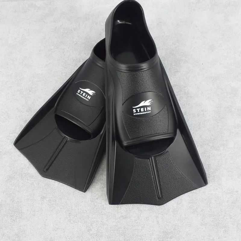 Stein Schwimmsport Kurzflosse schwarz