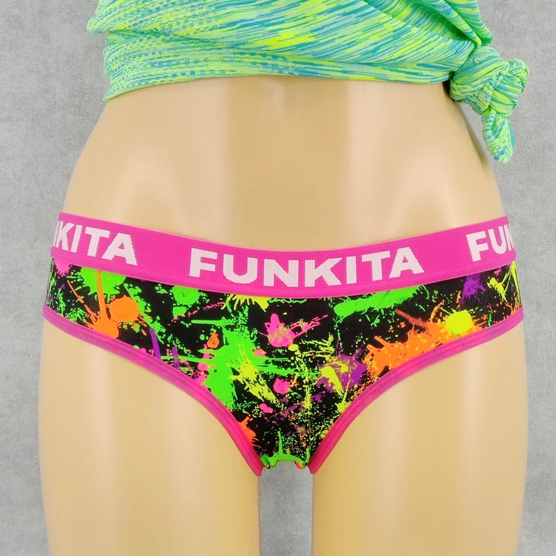 Funkita Damen Underwear Brief Splatter Attack
