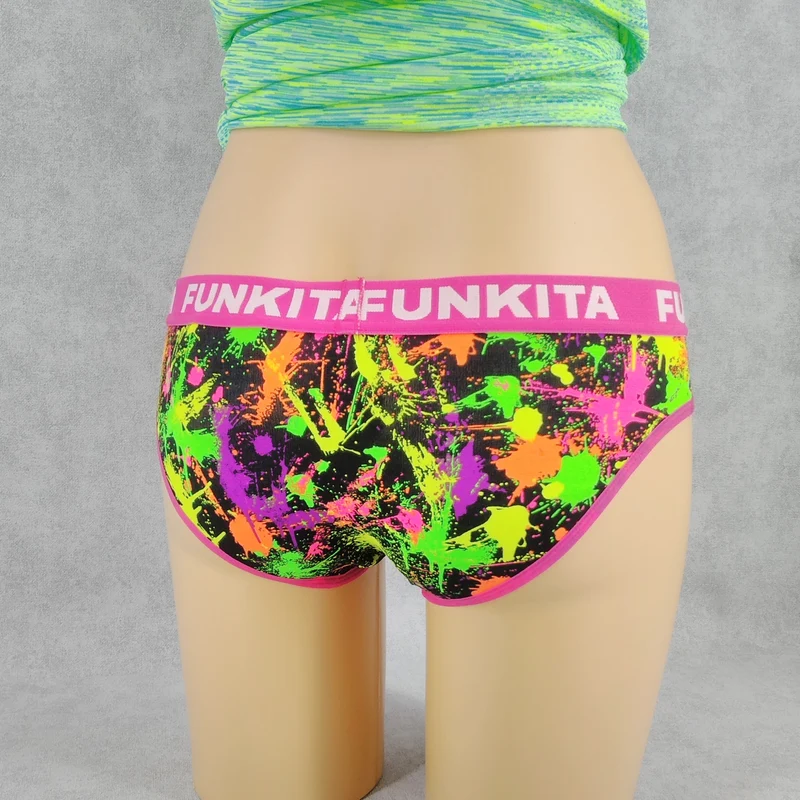Funkita Damen Underwear Brief Splatter Attack