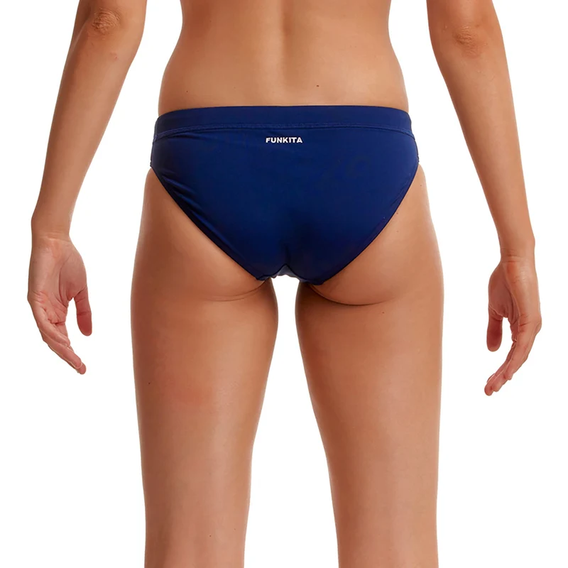 Funkita Damen Bikini Slip Sports Brief Uni