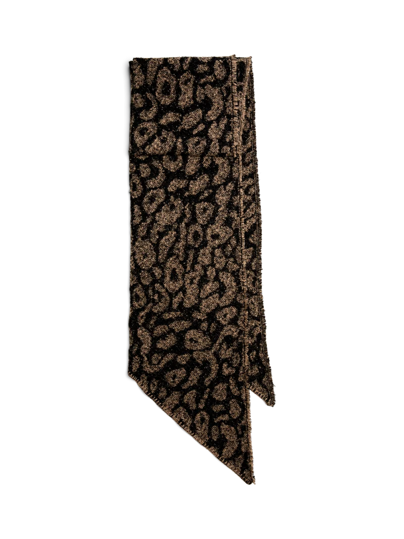 PCPYRON LONG ANIMAL SCARF NOOS BC