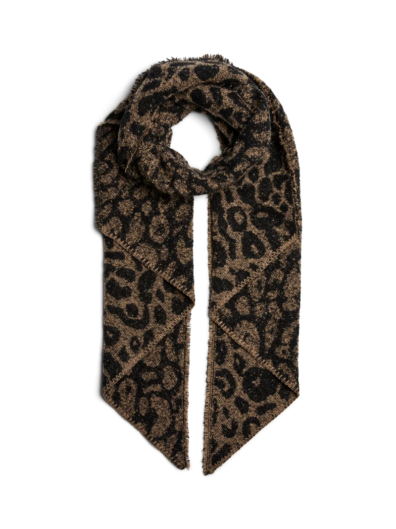 PCPYRON LONG ANIMAL SCARF NOOS BC