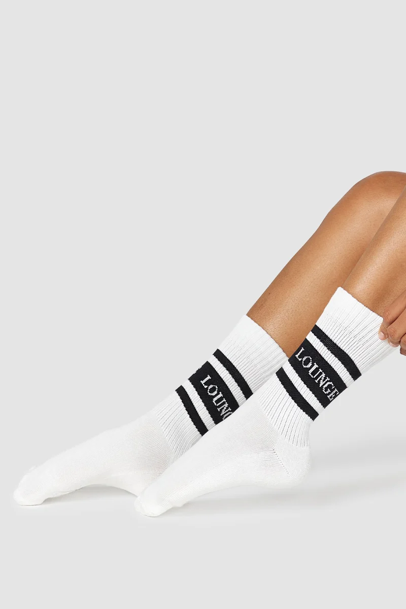Essential Socken (2er Paket) - Schwarz