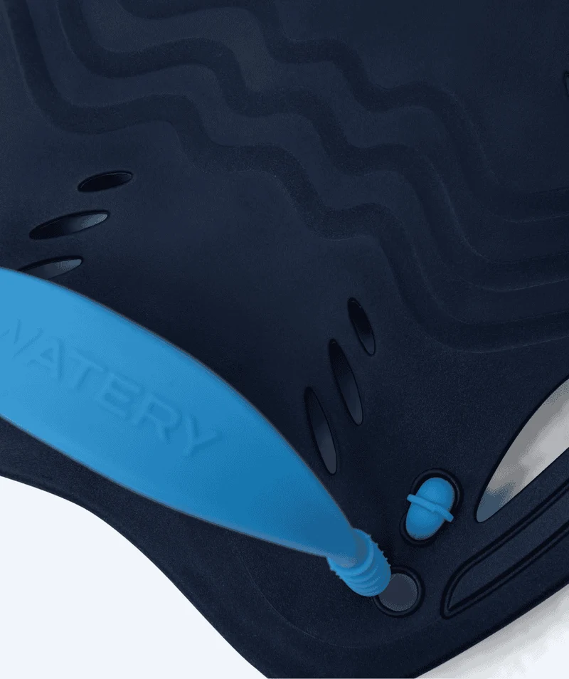 Watery Handpaddles - Flow - Dunkelblau
