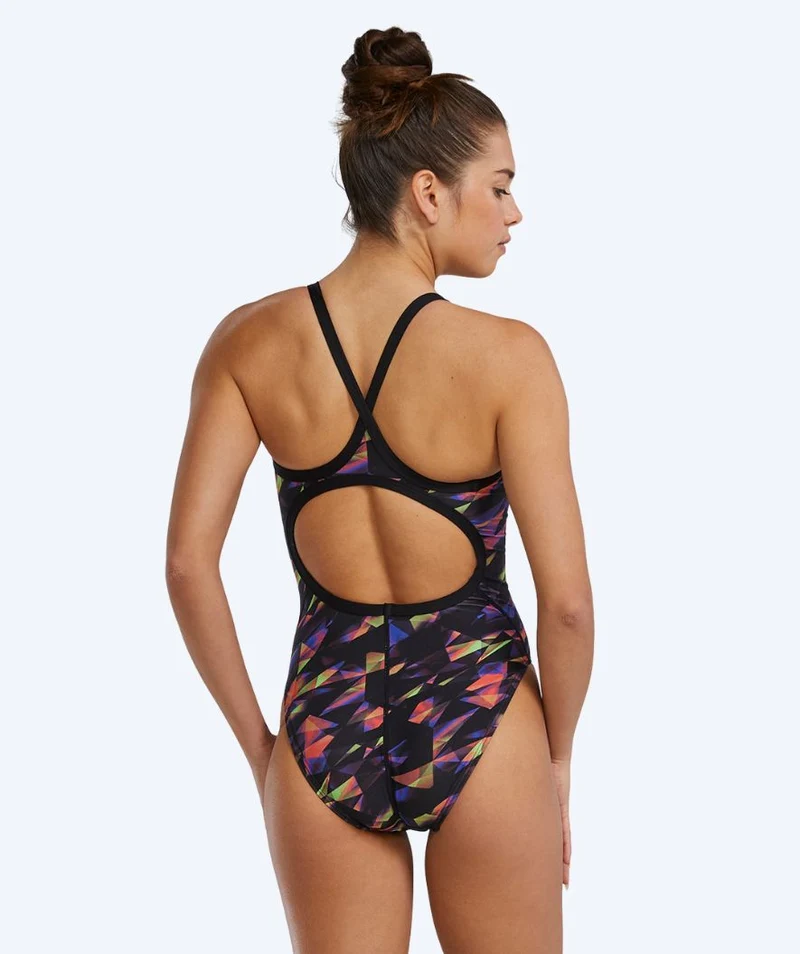 TYR Badeanzug für Damen - Triadic Diamondfit - Schwarz/Mehrfarbig
