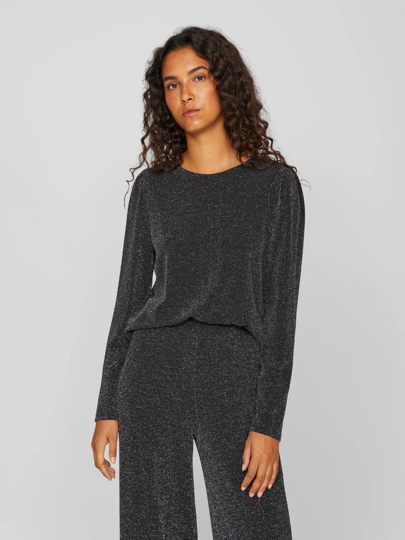 VIELEINA O-NECK L/S TOP/BF