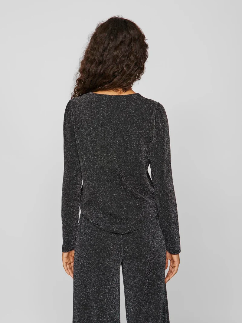 VIELEINA O-NECK L/S TOP/BF