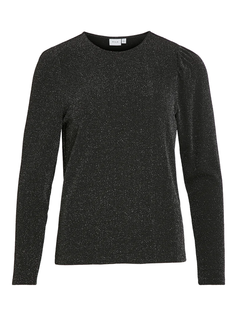 VIELEINA O-NECK L/S TOP/BF