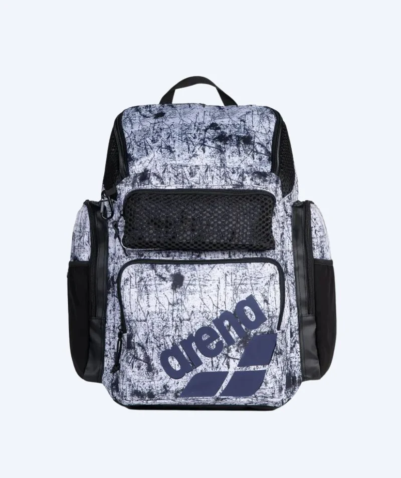 Arena Schwimmrucksack - One Go 45L - Weiß/Schwarz
