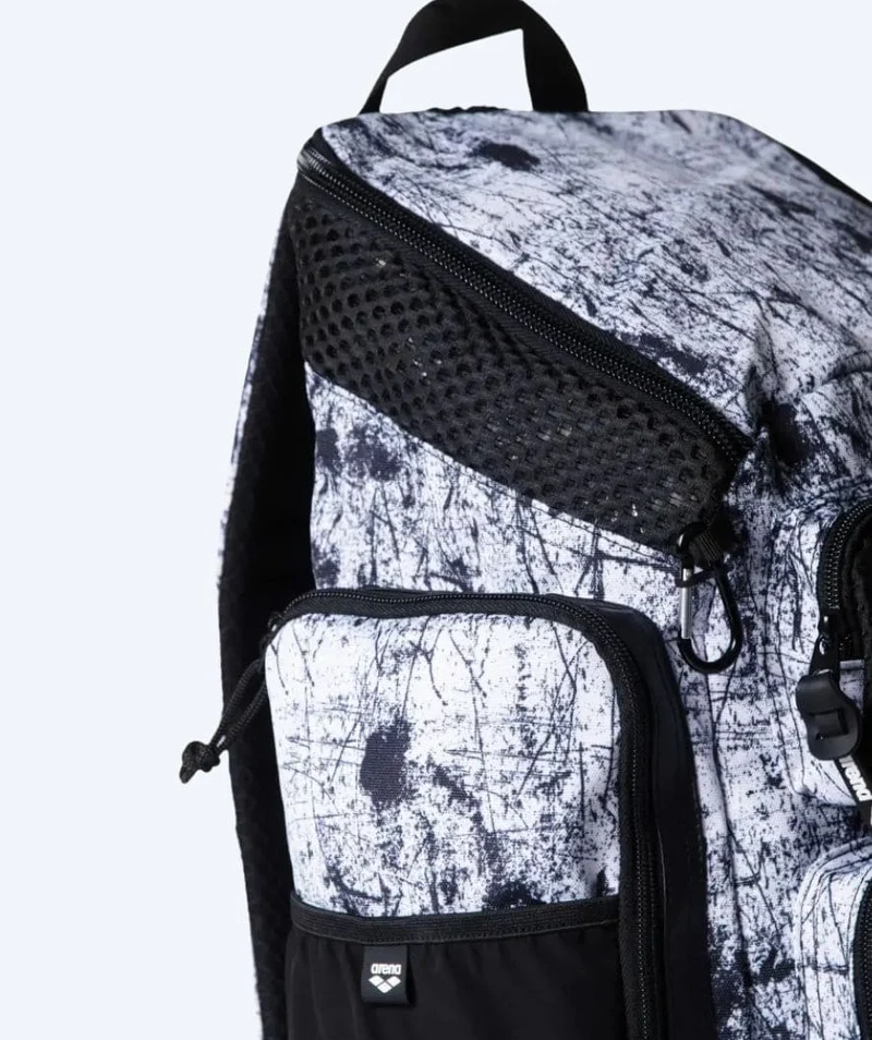 Arena Schwimmrucksack - One Go 45L - Weiß/Schwarz