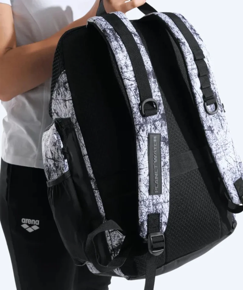 Arena Schwimmrucksack - One Go 45L - Weiß/Schwarz