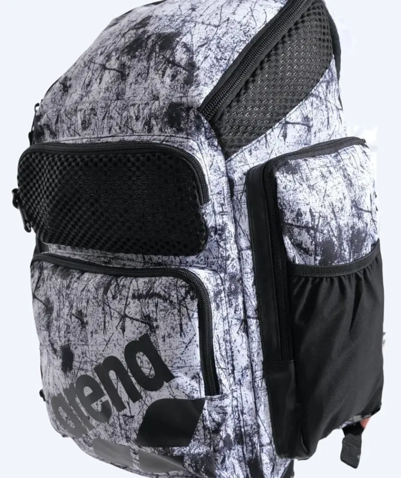 Arena Schwimmrucksack - One Go 45L - Weiß/Schwarz