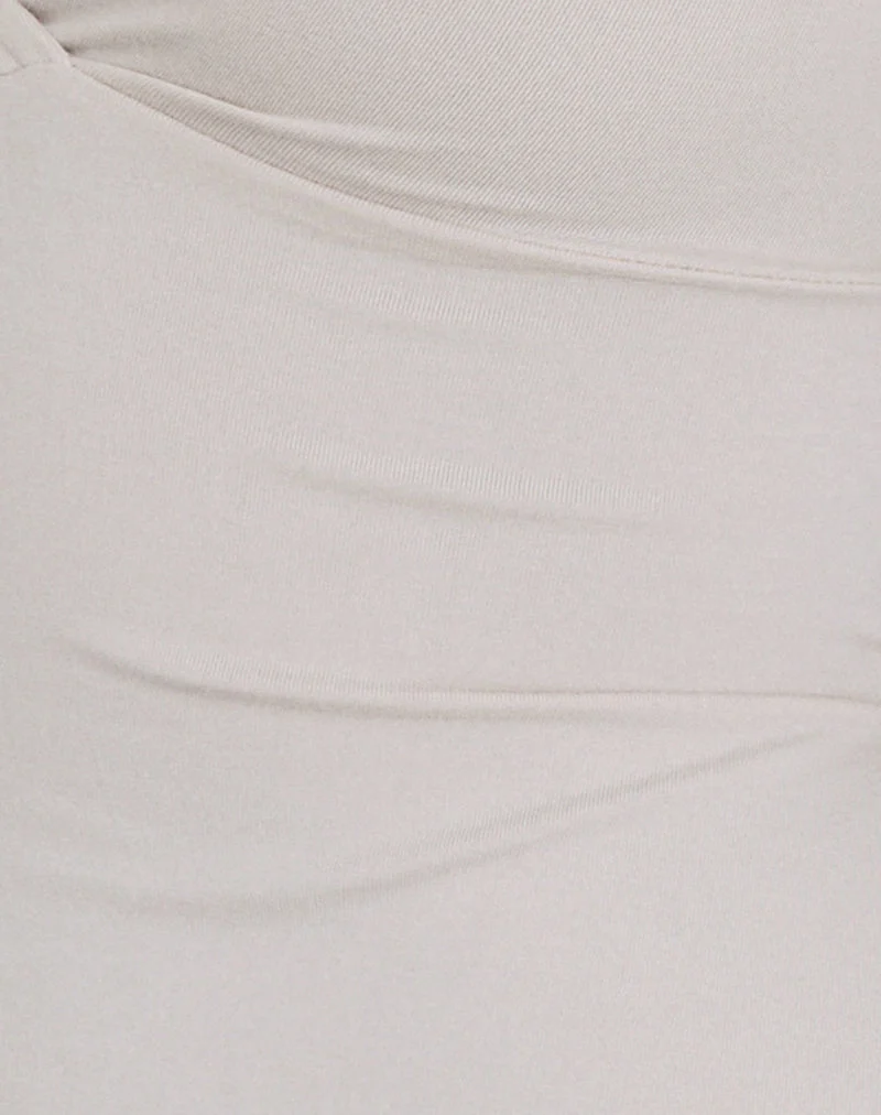 Netan Crossover-Top in der Farbe „Cannoli Cream“