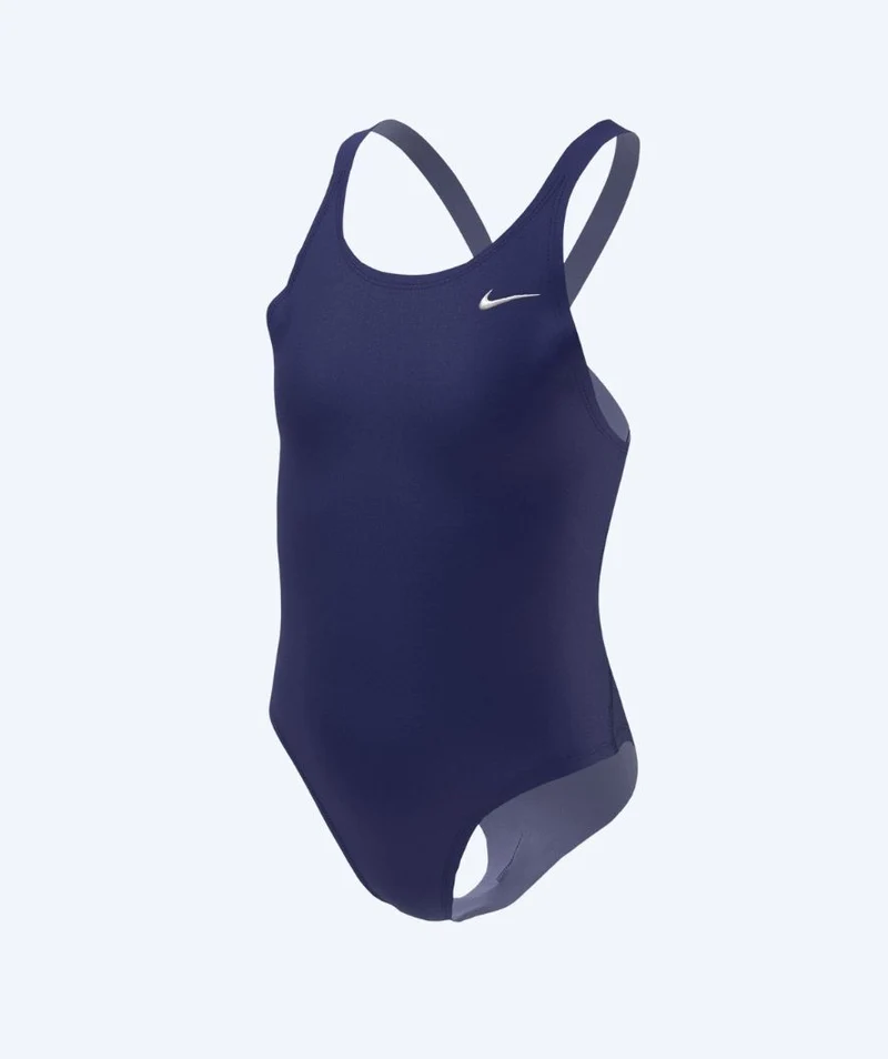 Nike Badeanzug für Mädchen - Hydrastrong Fastback - Dunkelblau
