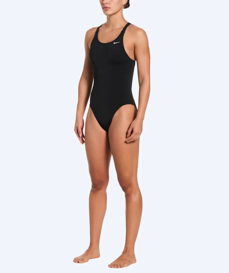 Nike Badeanzug für Damen - Hydrastrong Fastback - Schwarz