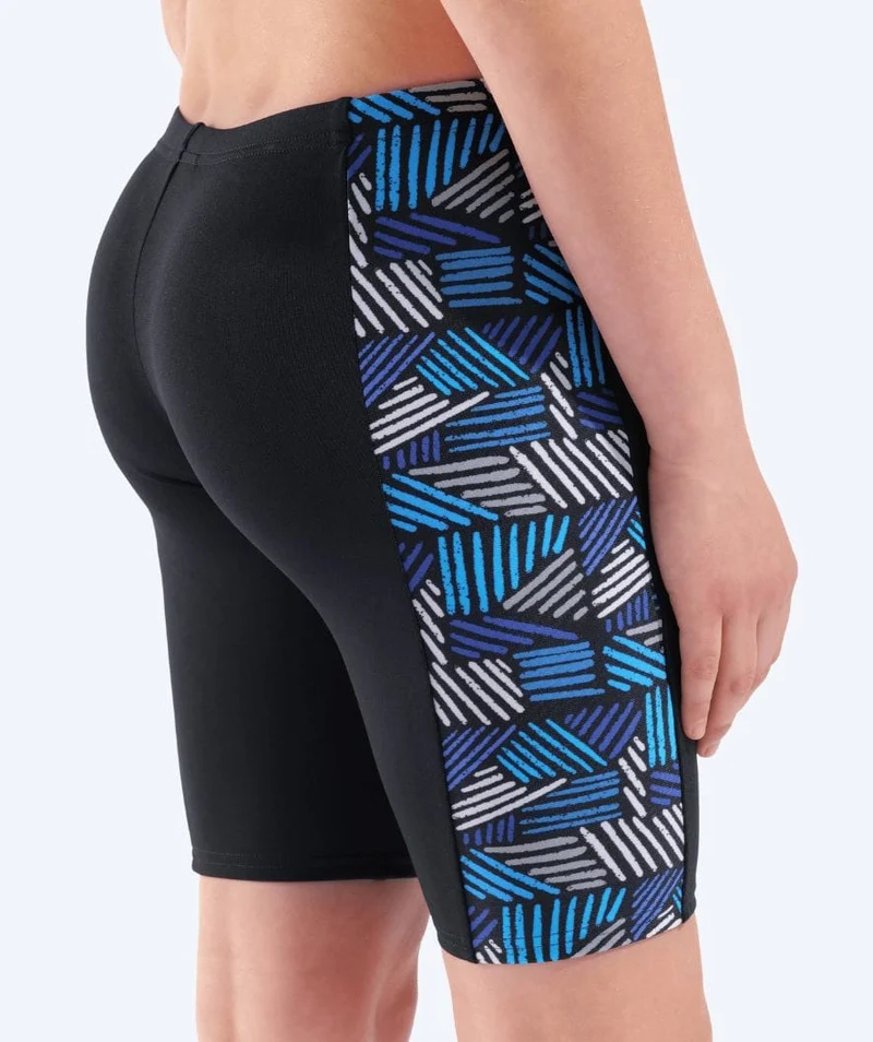 Arena lange Badehose für Jungen - Candies - Schwarz/Blau