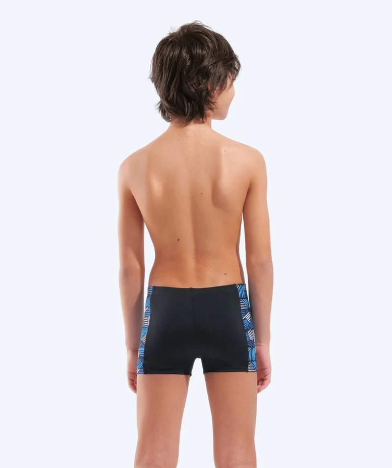 Arena Badehosen mit Bein für Jungen - Candies - Schwarz/Blau