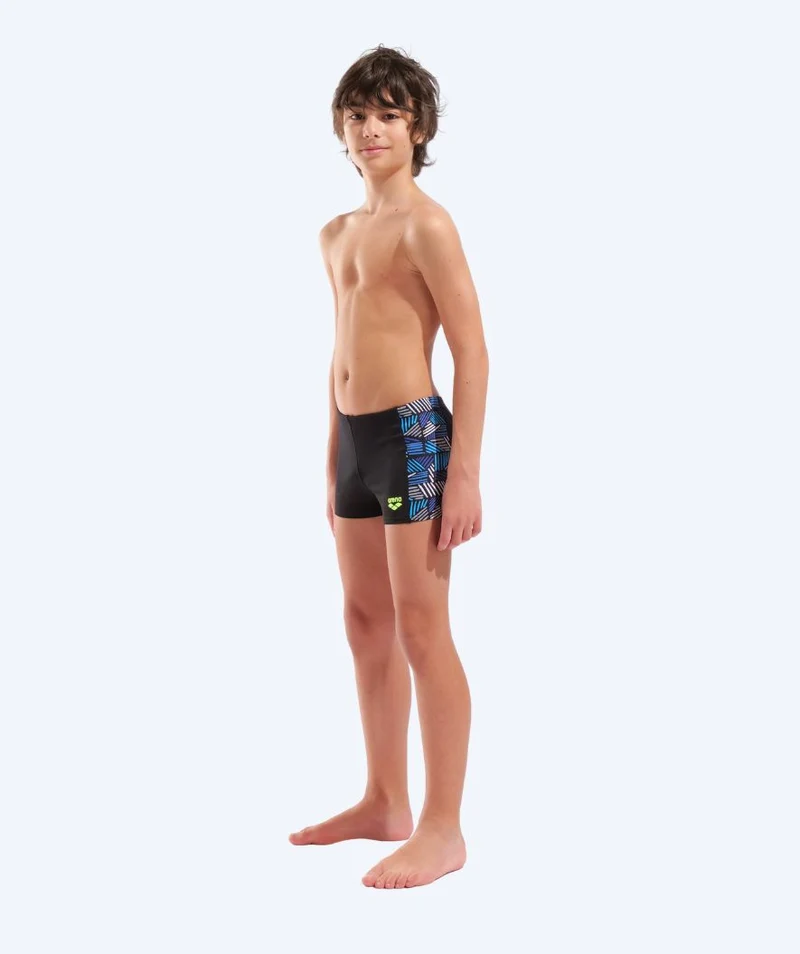 Arena Badehosen mit Bein für Jungen - Candies - Schwarz/Blau