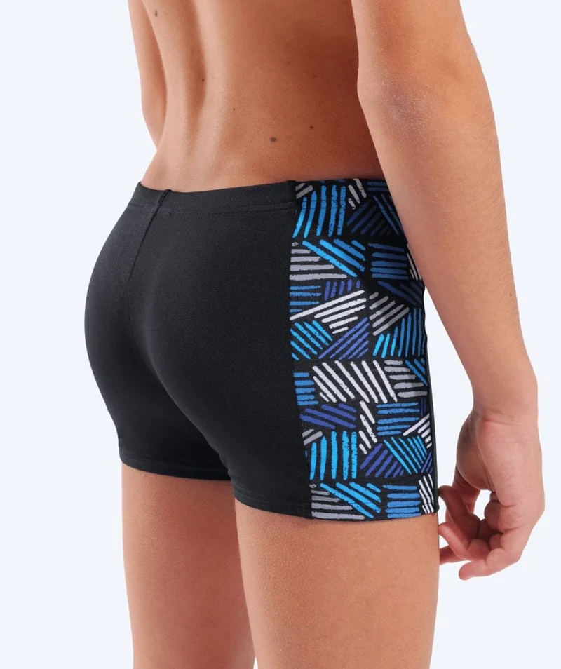 Arena Badehosen mit Bein für Jungen - Candies - Schwarz/Blau