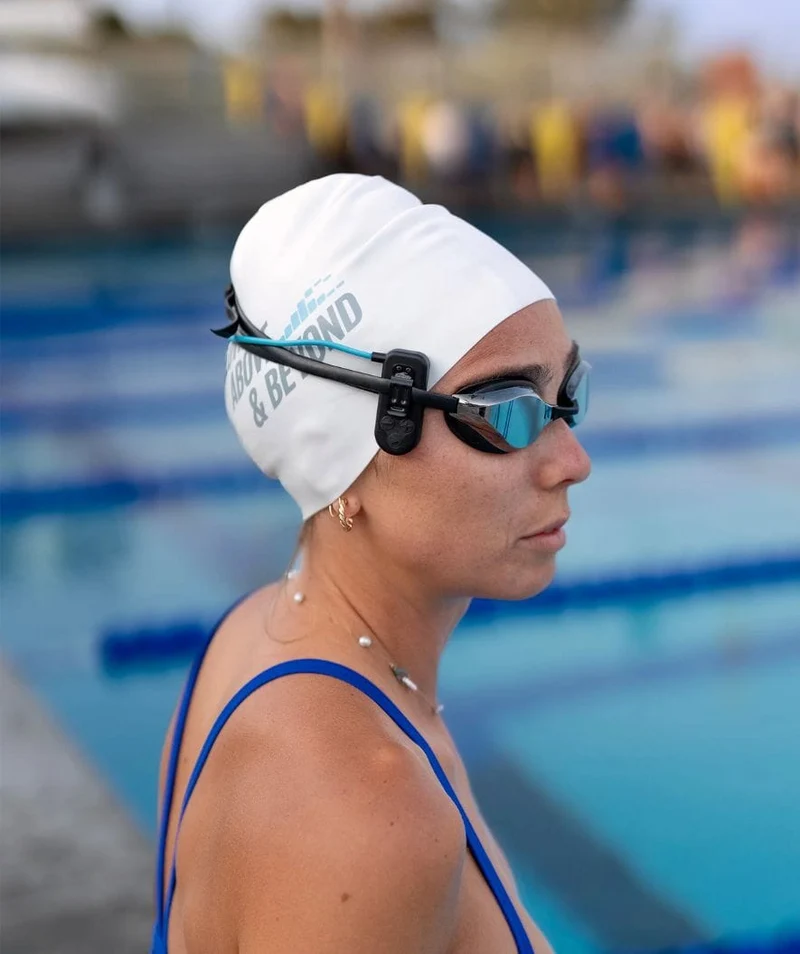 H2OAudio wasserdichte Kopfhörer - Sonar 2 Pro - Schwarz/Blau