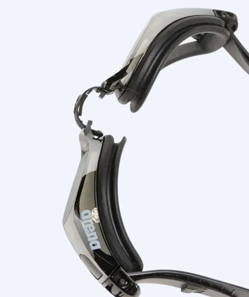 Arena Schwimmbrille für Freizeitschwimmer - Zoom X-Fit Mirror - Schwarz/Silber