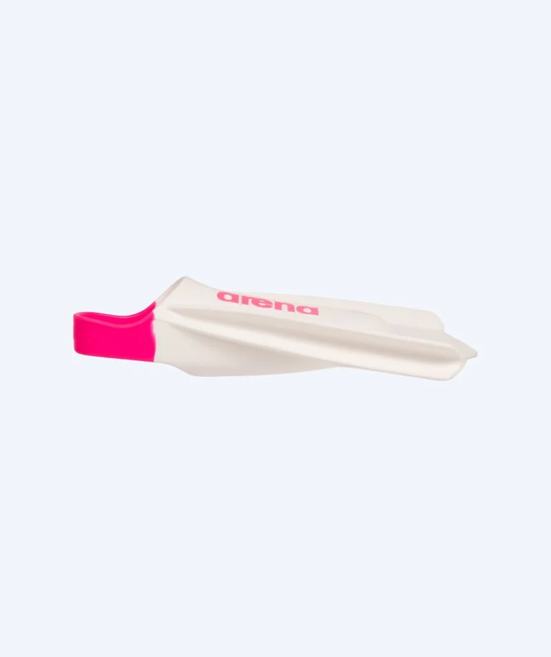 Arena Schwimmflossen - Powerfin Pro || - Weiß/Rosa (Limited 2026)