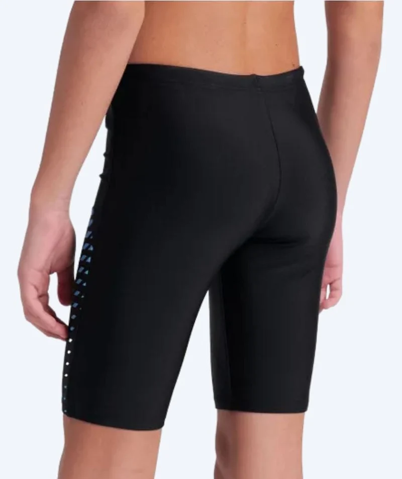 Arena lange Badehose für Jungen - Openings - Schwarz/Hellblau