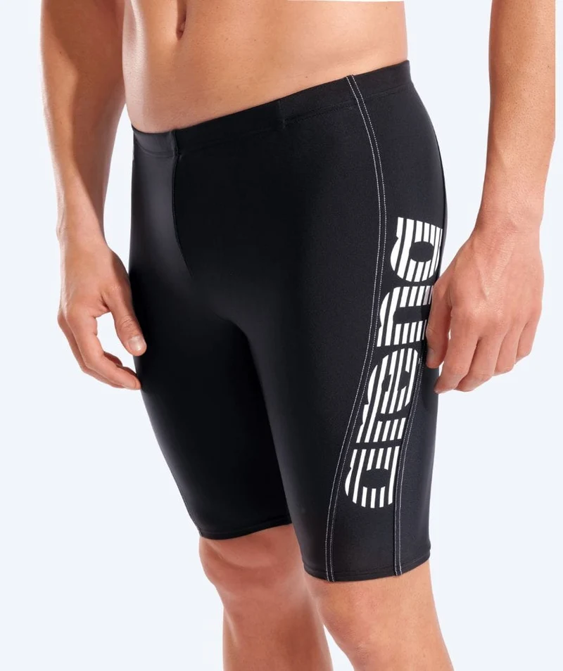 Arena lange Badehose für Herren - Byor Evo - Schwarz/Weiß