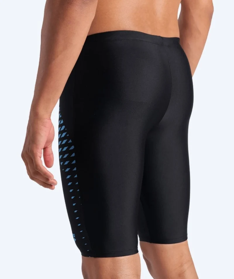 Arena lange Badehose für Herren - Openings - Schwarz/Hellblau