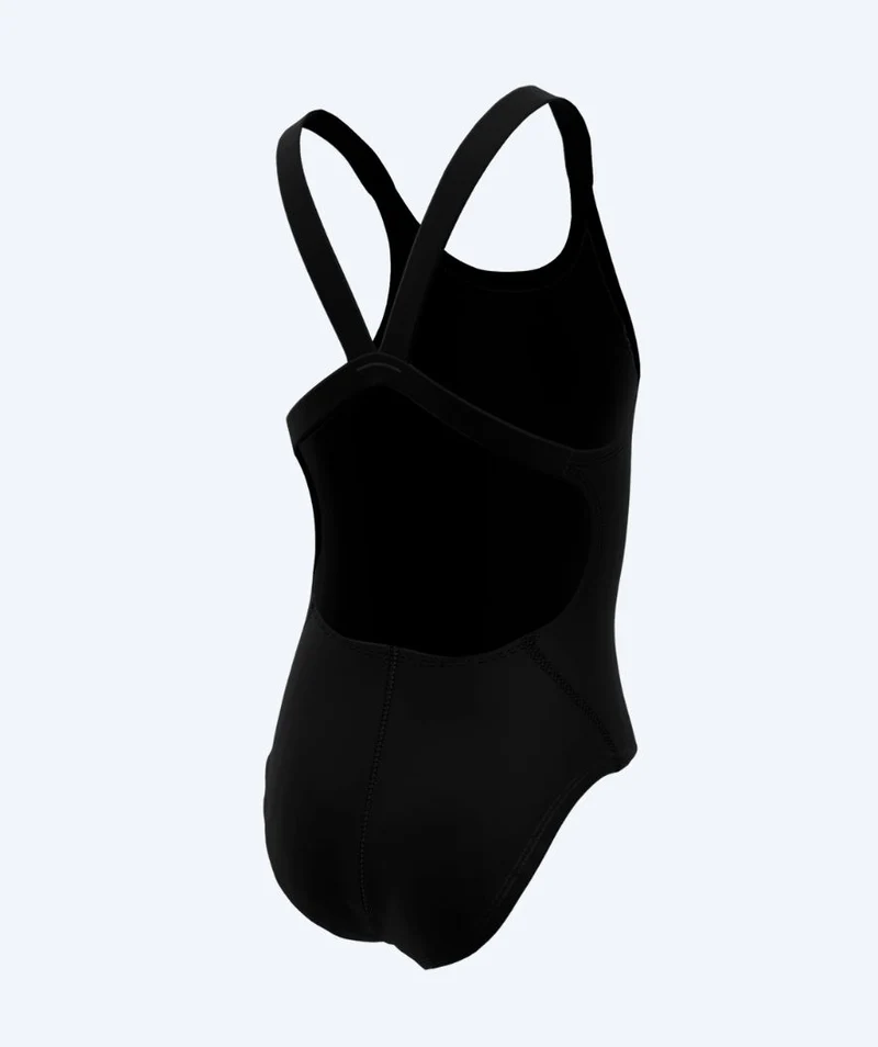 Nike Badeanzug für Mädchen - Hydrastrong Fastback - Schwarz