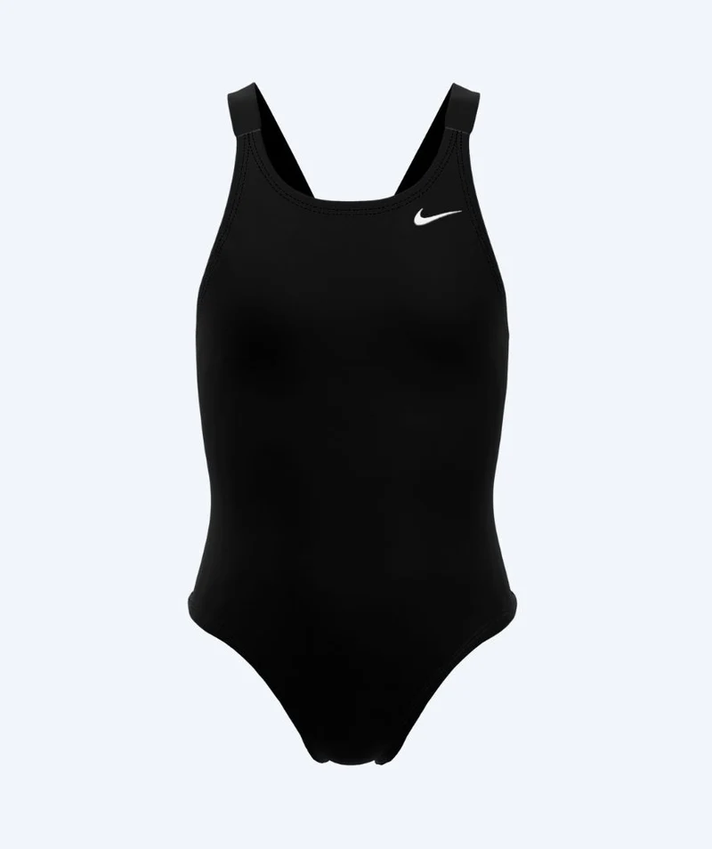 Nike Badeanzug für Mädchen - Hydrastrong Fastback - Schwarz