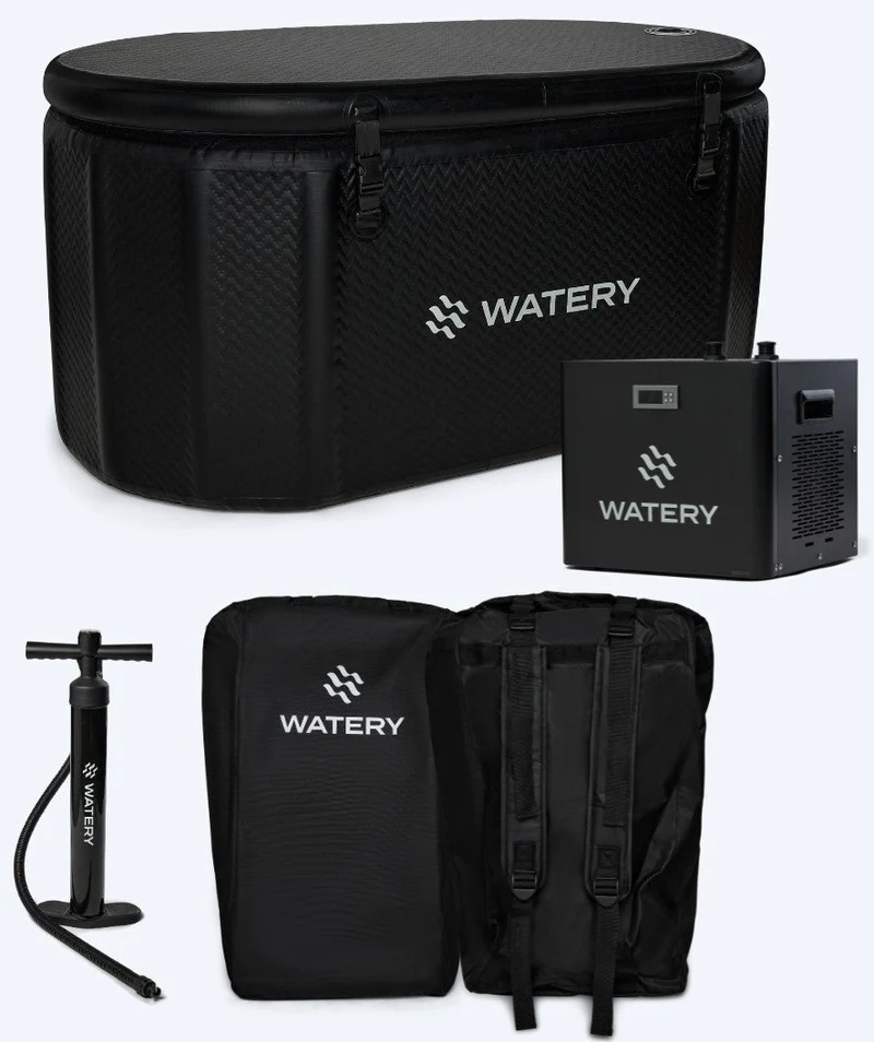 Paketangebot: Watery Master aufblasbare Eiswanne mit Kühlsystem