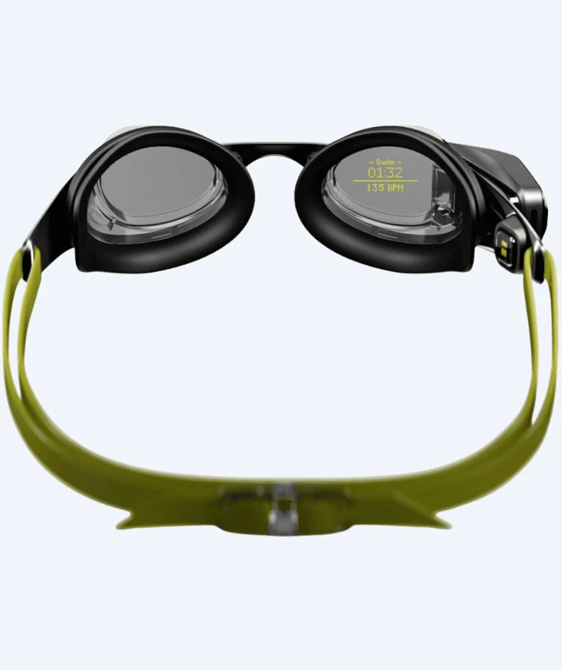 Form Swim Display Elite Schwimmbrillen - Smart Swim 2 PRO - Schwarz/Grün