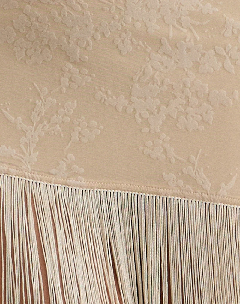 Bukata-Minikleid in den Farben „Moss“, „Petal“ und „Coconut Milk“
