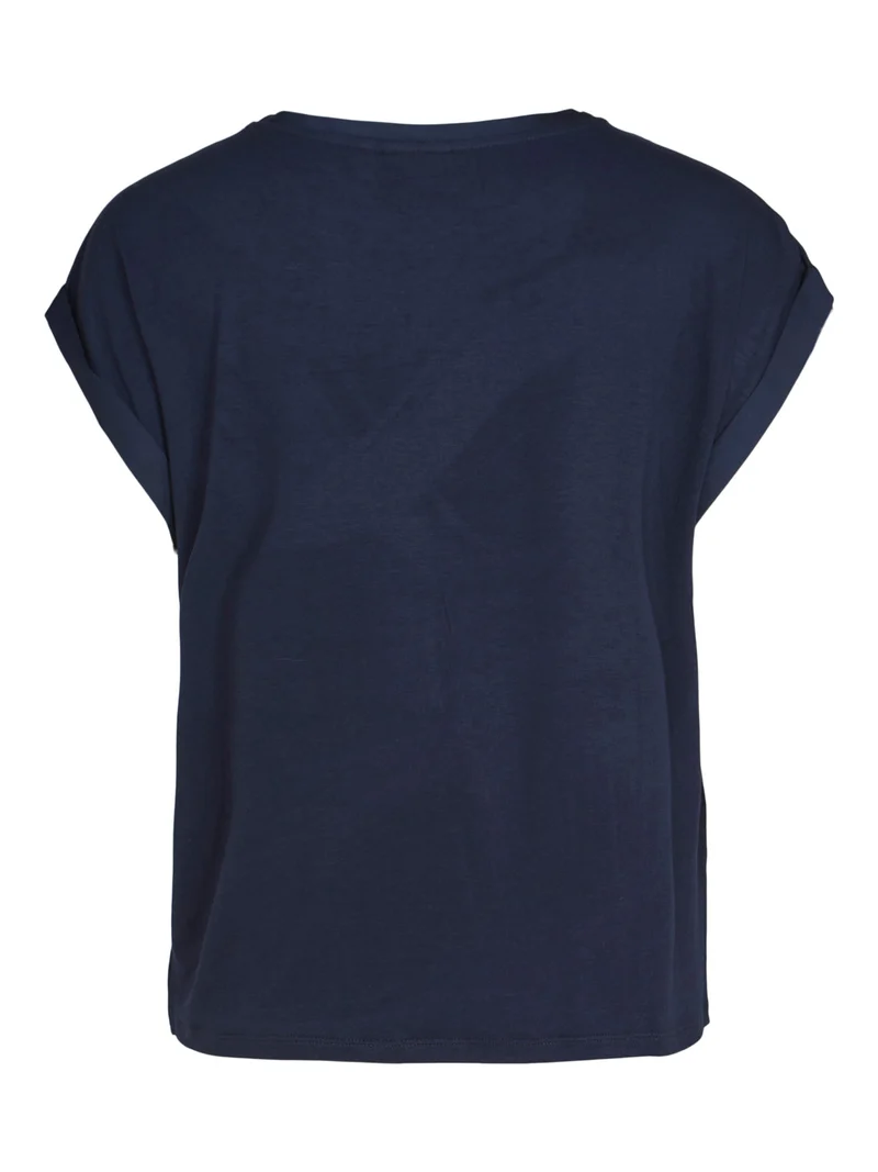 VIELLETTE S/S SATIN TOP