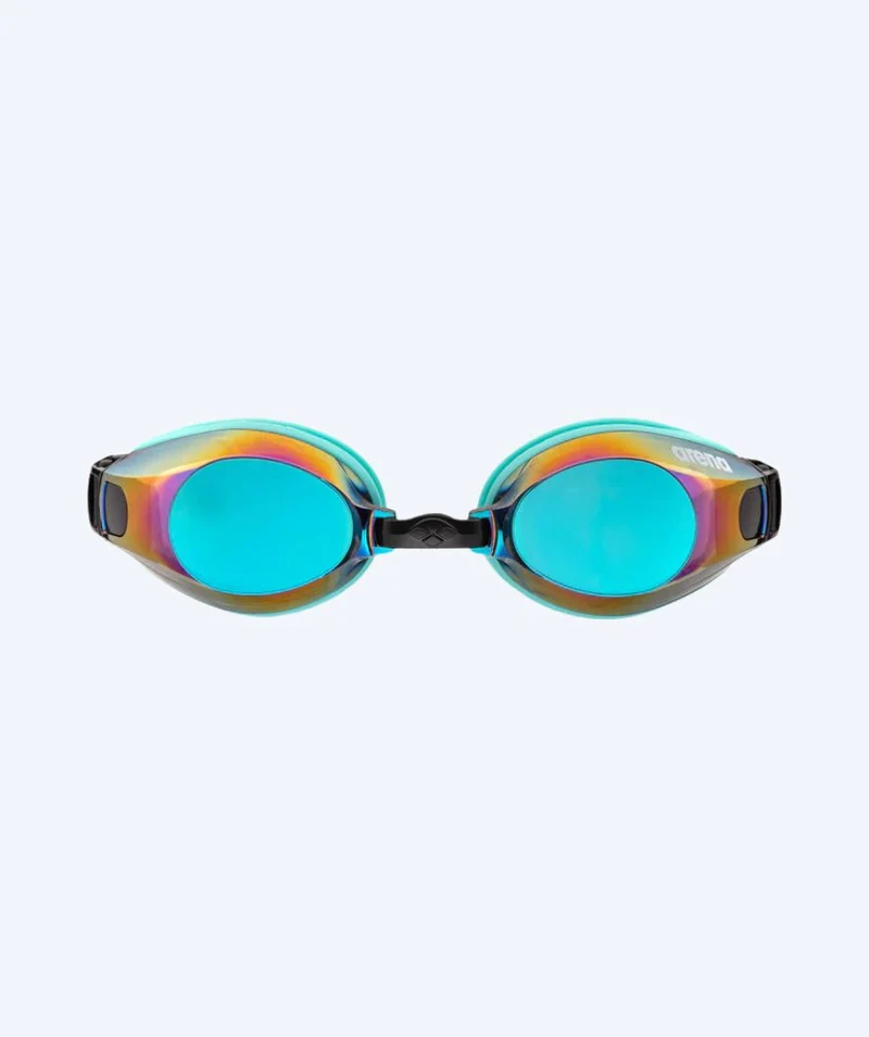 Arena Schwimmbrille für Freizeitschwimmer - Zoom X-Fit Mirror - Schwarz/Blau