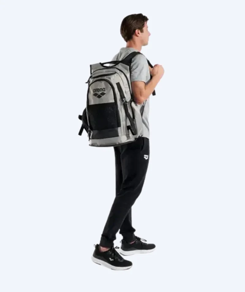 Arena Schwimmrucksack - All Set 45L - Grau/Schwarz