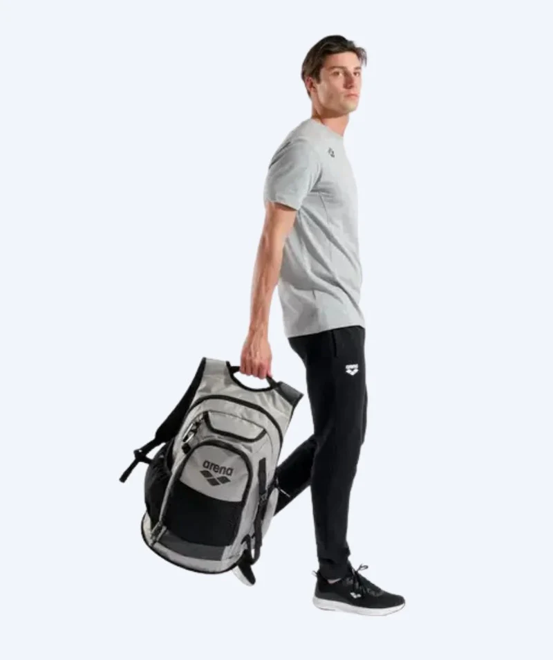 Arena Schwimmrucksack - All Set 45L - Grau/Schwarz