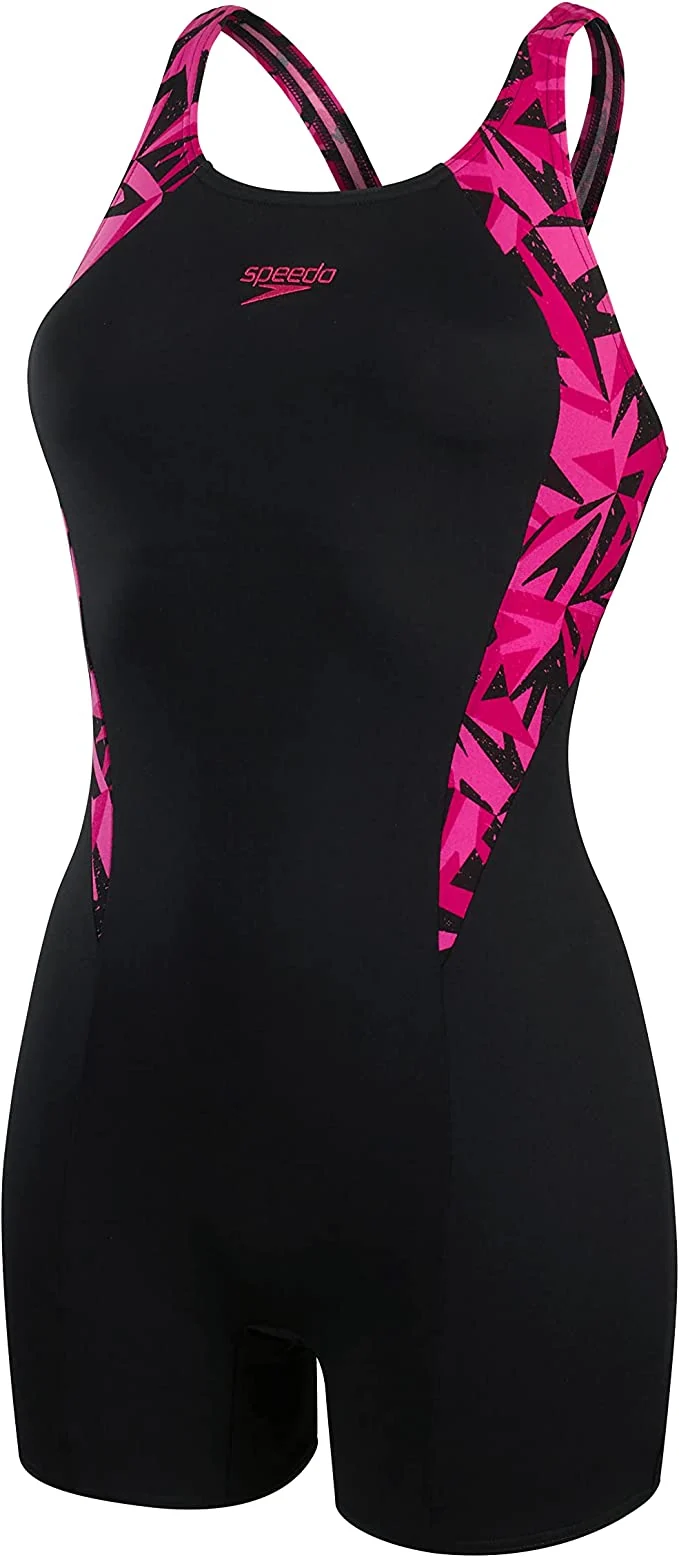 Speedo Girls Hyperboom Splice Muscleback Legsuit