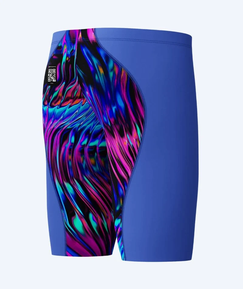 Speedo Wettkampf Badehose für Jungen - LZR Ignite - Blau/Mehrfarbig