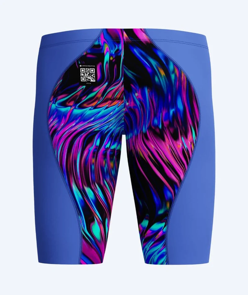 Speedo Wettkampf Badehose für Jungen - LZR Ignite - Blau/Mehrfarbig