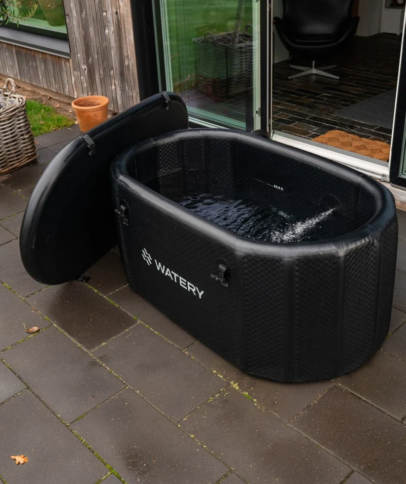 Watery aufblasbare Eiswanne - Master - Schwarz