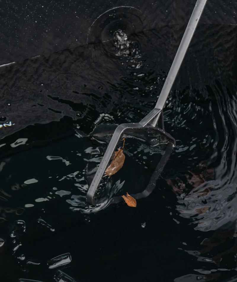 Watery Kescher für Eiswannen - Cleaning Net - Schwarz