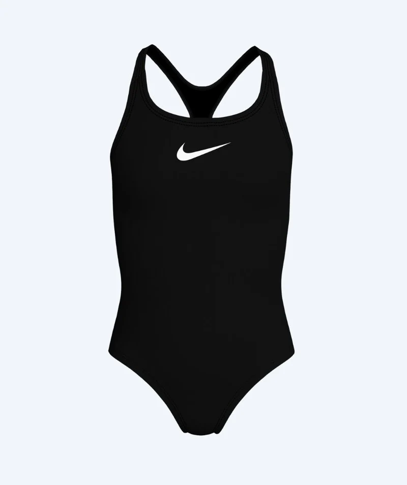 Nike Badeanzug für Mädchen - Essential Racerback - Schwarz