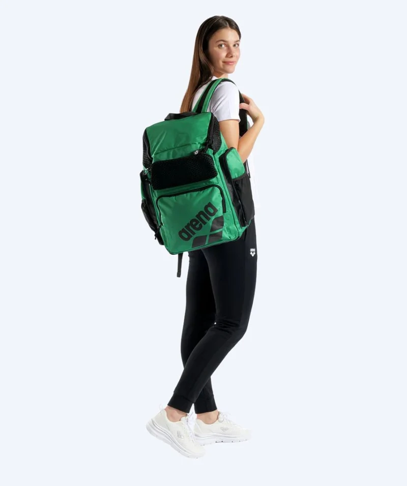 Arena Schwimmrucksack - One Go 45L - Grün/Schwarz